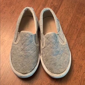 Gray Girls Slip On Shoe!